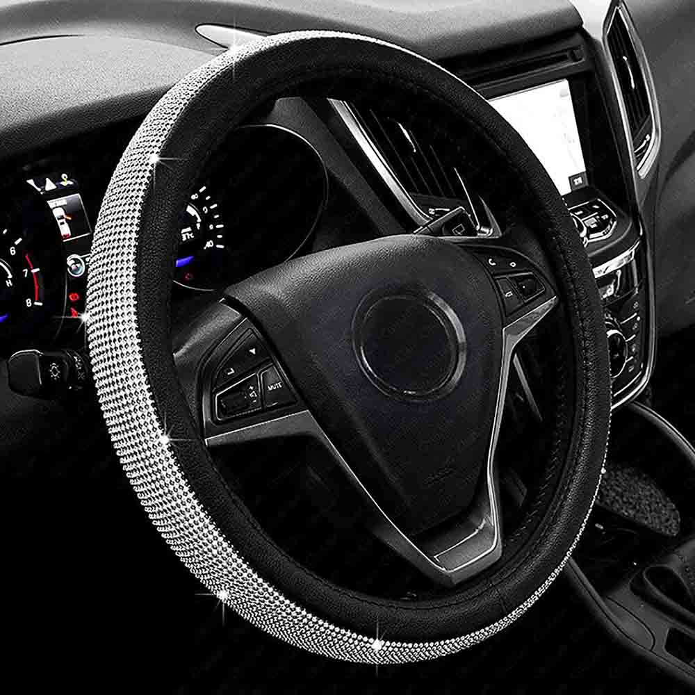 Rhinestone Steering Wheel Cover