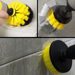 Drill Scrubber Brush Kit for Cleaning