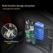 Car Accessories Organizer Car Trunk Net Nylon SUV Auto Cargo Storage Mesh Holder Universal For Cars Luggage Nets Travel Pocket Car Accessories Organizer Car Trunk Net Nylon SUV Auto Cargo Storage Mesh Holder Universal For Cars Luggage Nets Travel Pocket