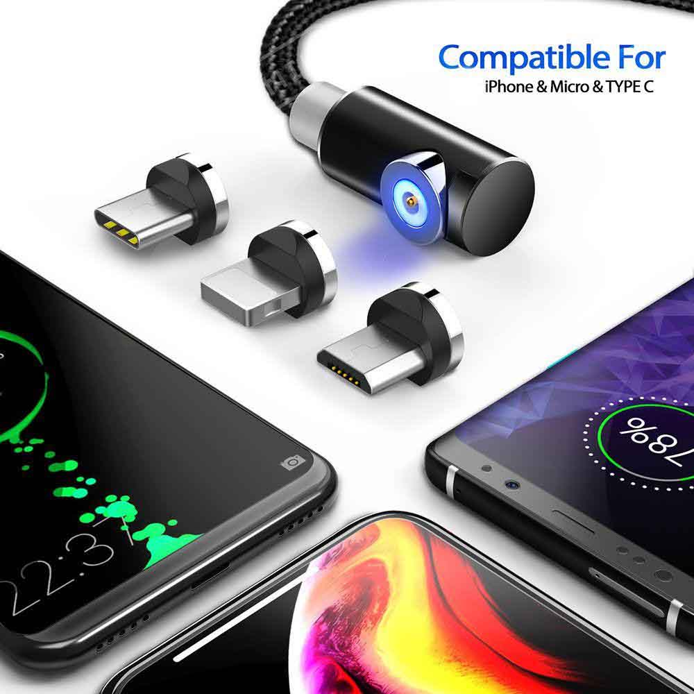 Indestructible Magnetic 3-in-1 Cable