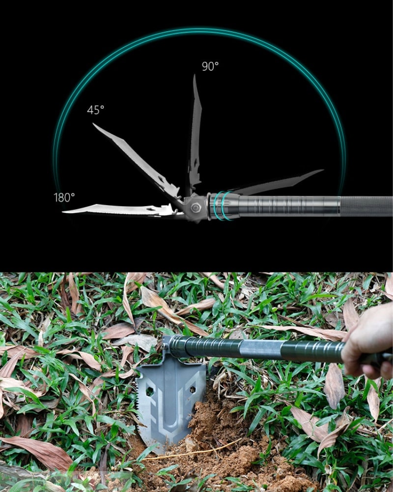 Multi-Purpose Folding Shovel