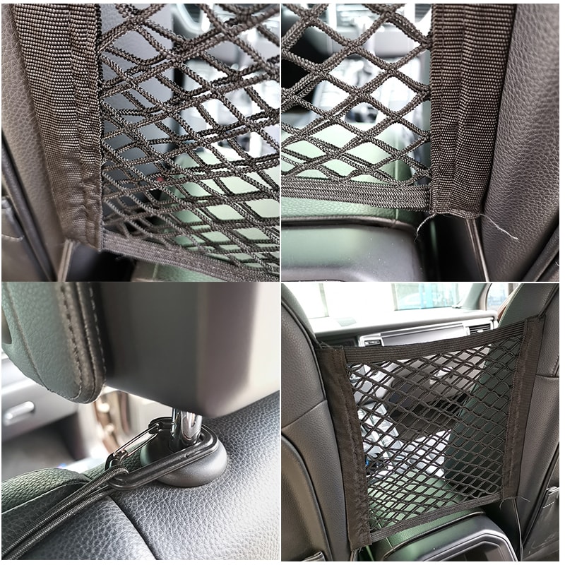 Universal car storage mesh holder