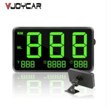 GPS Speedometer 4.5″ C80 Speed Odometer Mileage HUD Display Digital Speed Alarm MPH KMH Altitude Display Projector 3” C60s Vjoy GPS Speedometer 4.5