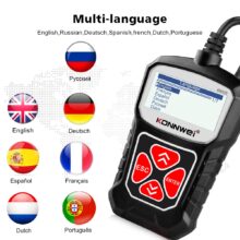 KONNWEI KW310 OBD2 Scanner for Auto OBD 2 Car Scanner Diagnostic Tool Automotive Scanner Car Tools Russian Language PK Elm327 KONNWEI KW310 OBD2 Scanner for Auto OBD 2 Car Scanner Diagnostic Tool Automotive Scanner Car Tools Russian Language PK Elm327
