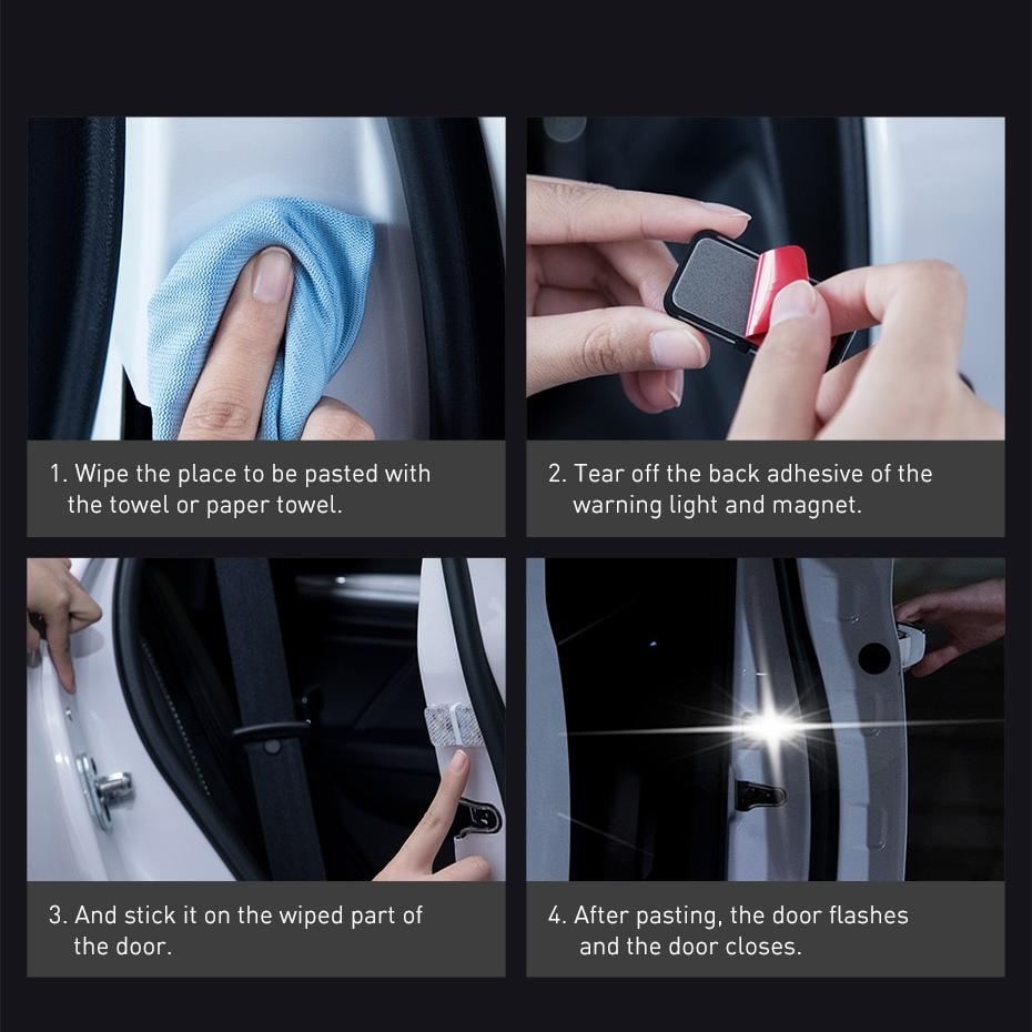 LED Opening Door Warning Light