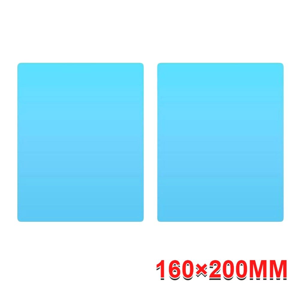 4Pcs Window Film Car Rear Mirror Protective Film Clear Rainproof Protective Anti-glare Clear Soft Anti Fog Film Car Accessories Car Mirror Protective Film Clear Rainproof Anti-glare Anti Fog