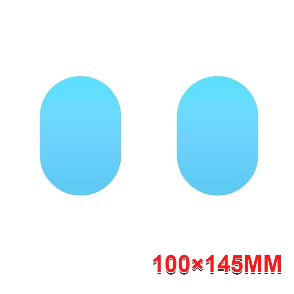 4Pcs Window Film Car Rear Mirror Protective Film Clear Rainproof Protective Anti-glare Clear Soft Anti Fog Film Car Accessories Car Mirror Protective Film Clear Rainproof Anti-glare Anti Fog