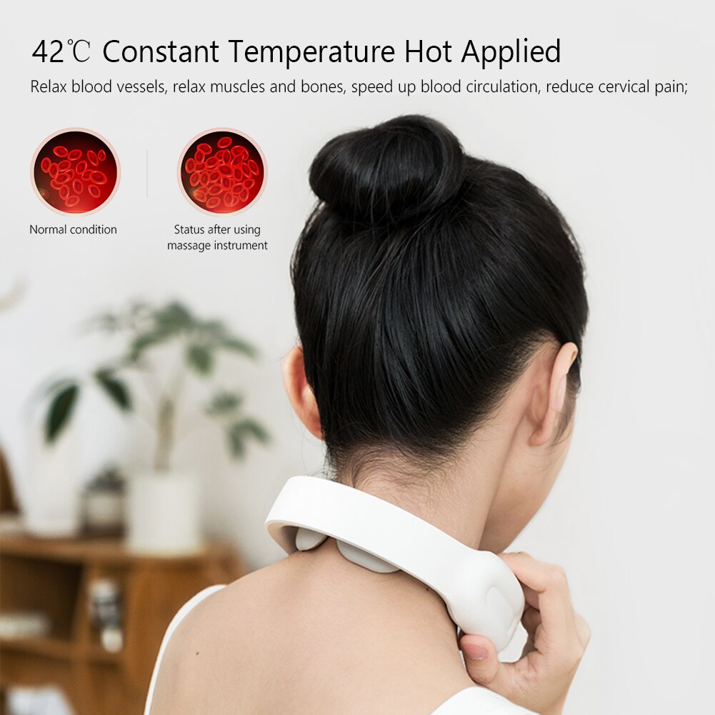Smart Electric Neck and Shoulder Massager Pain Relief Tool Health Care Relaxation Cervical Vertebra Physiotherapy Health Care Smart Electric Neck and Shoulder Massager Pain Relief Tool Health Care Relaxation Cervical Vertebra Physiotherapy Health Care