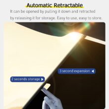 Baseus Car Windshield Sunshade Cover Automatic Retractable Sunblind Sun Protection for Car Front Window Windshield Sun Shade Baseus Car Windshield Sunshade Cover Automatic Retractable Sunblind Sun Protection for Car Front Window Windshield Sun Shade