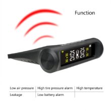 Car TPMS Tyre Pressure Monitoring System Solar Power Digital LCD Display Auto Security Alarm Systems Pressure External Sensor Car TPMS Tyre Pressure Monitoring System Solar Power Digital LCD Display Auto Security Alarm Systems Pressure External Sensor