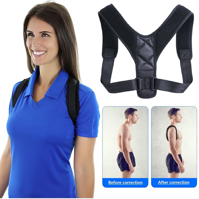Adjustable black correcting posture support