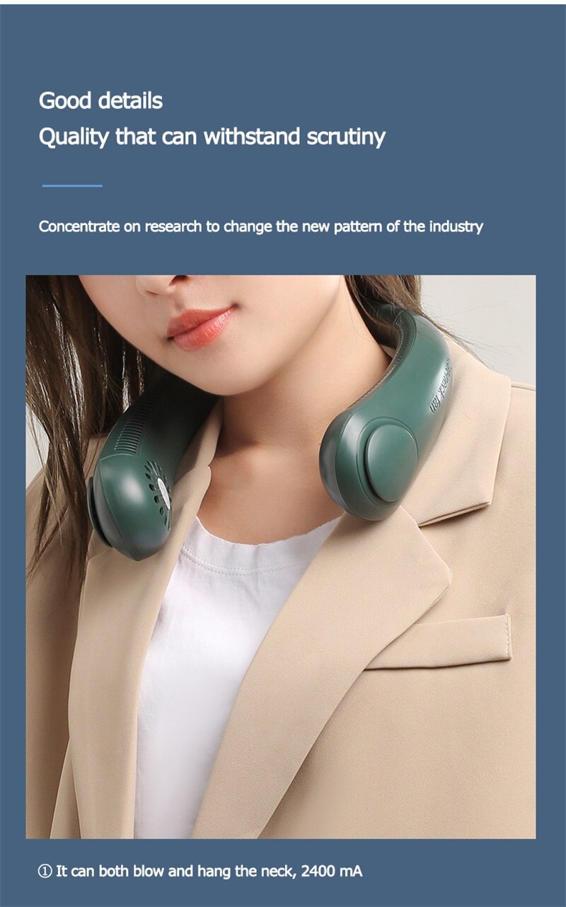 portable neck fan