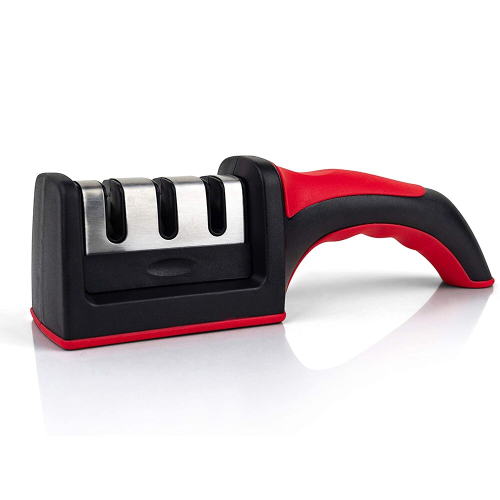 3-Stage Kitchen Knife Sharpening Tool For All Knives Kitchen Tools 3-Stage Kitchen Knife Sharpening Tool For All Knives Kitchen Tools