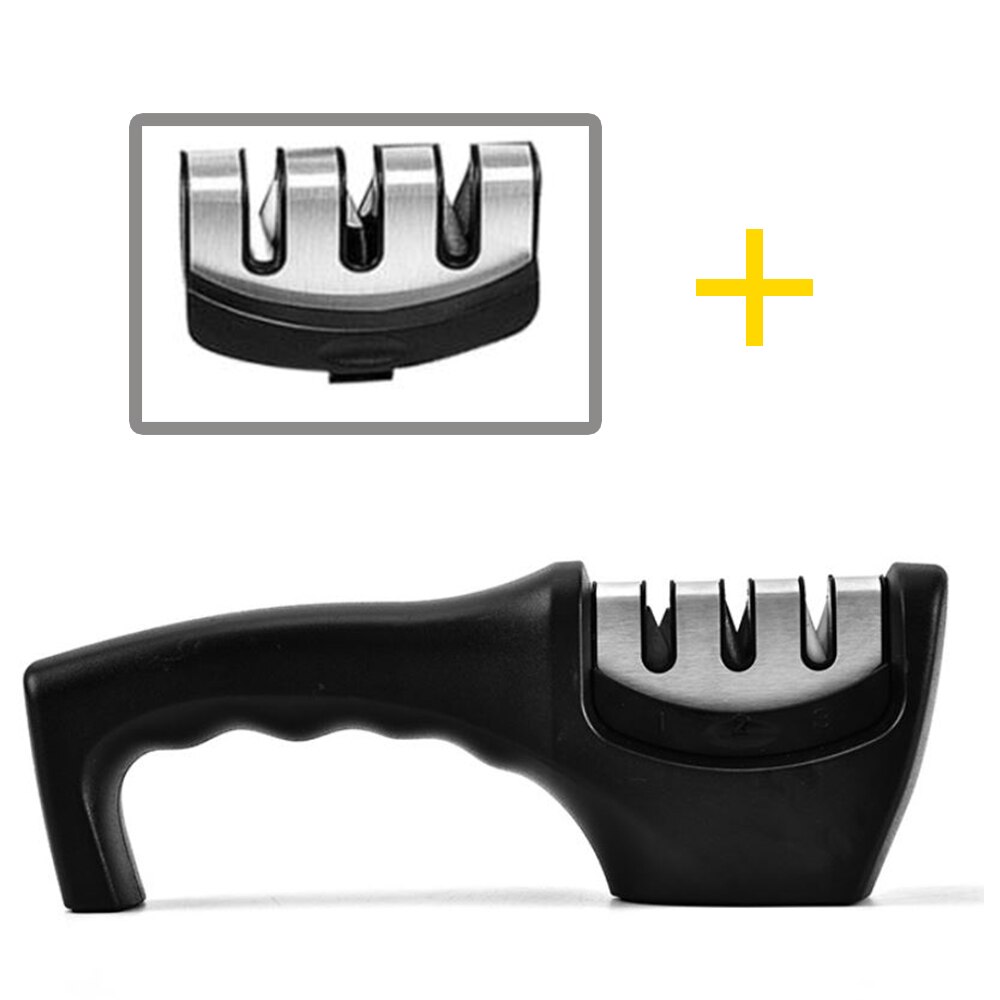 3-Stage Kitchen Knife Sharpening Tool For All Knives Kitchen Tools 3-Stage Kitchen Knife Sharpening Tool For All Knives Kitchen Tools