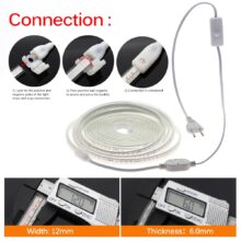 LED Grow Strip Full Spectrum Waterproof AC220V LED Grow Light 2835 LED Phyto lamps For Plants Flowers Greenhouses Hydroponic LED Grow Strip Full Spectrum Waterproof AC220V LED Grow Light 2835 LED Phyto lamps For Plants Flowers Greenhouses Hydroponic