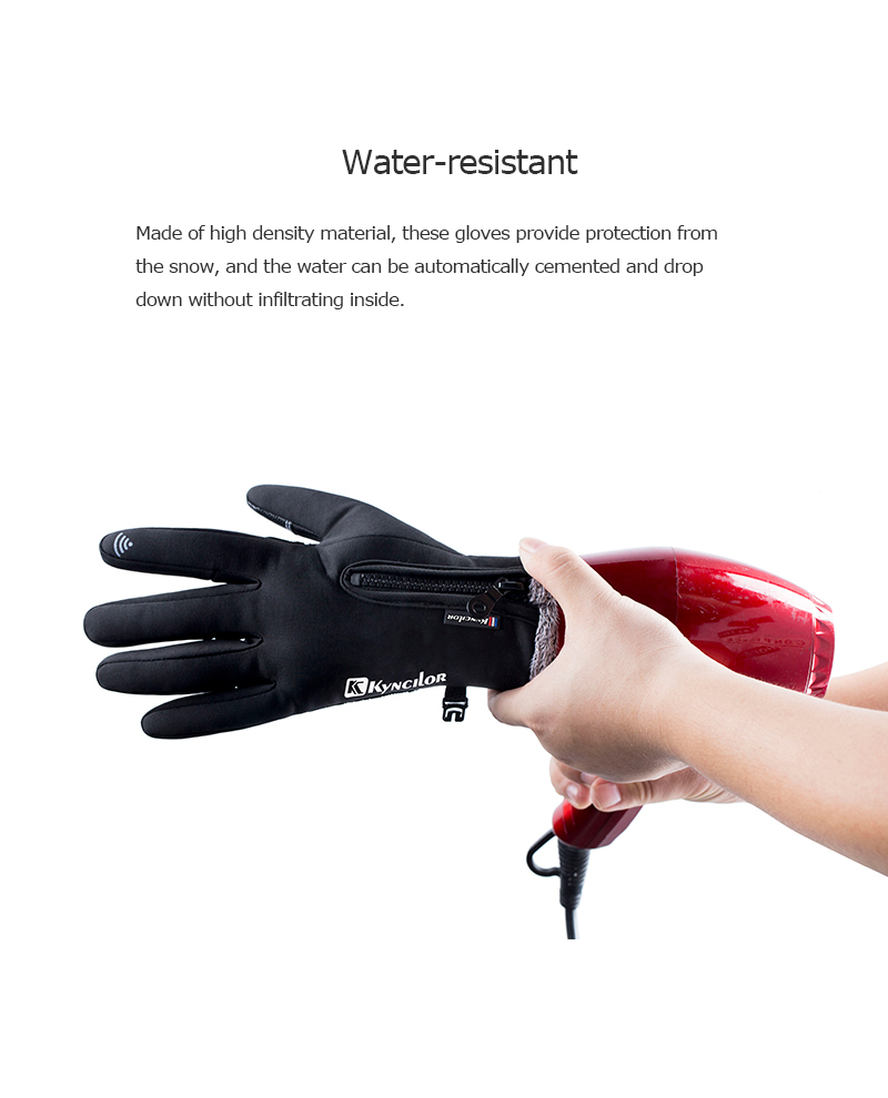 Thermal Touchscreen Anti-Slip Windproof Cycling Gloves 