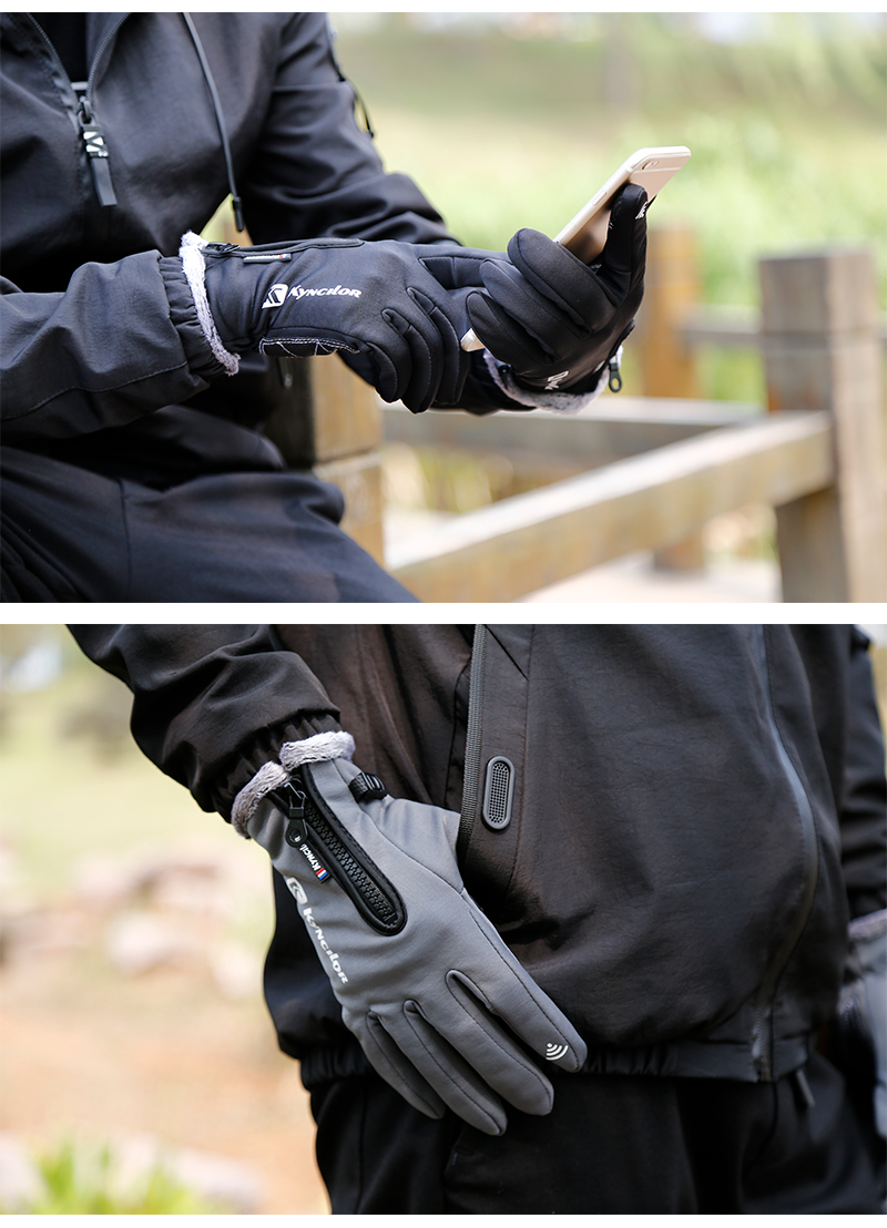 Thermal Touchscreen Anti-Slip Windproof Cycling Gloves