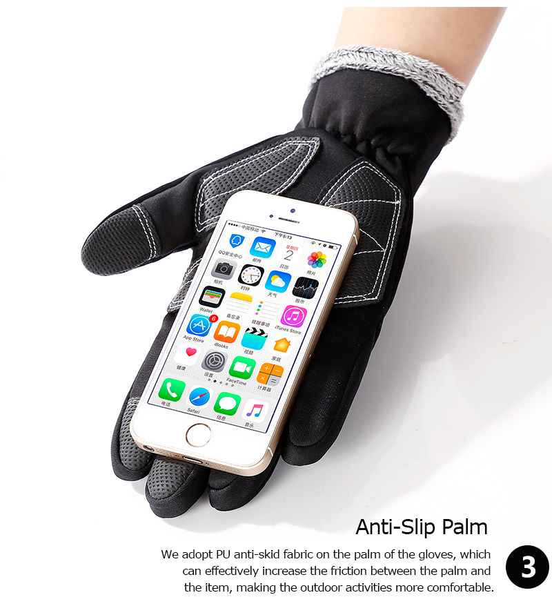 Thermal Touchscreen Anti-Slip Windproof Cycling Gloves