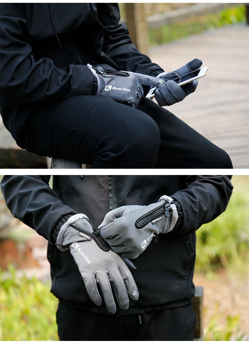 Thermal Touchscreen Anti-Slip Windproof Cycling Gloves