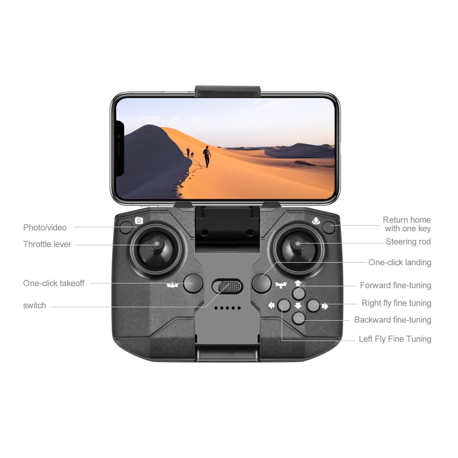  PRO Mini Drone 4K HD Professional Camera WIFI FPV Obstacle Avoidance Foldable 