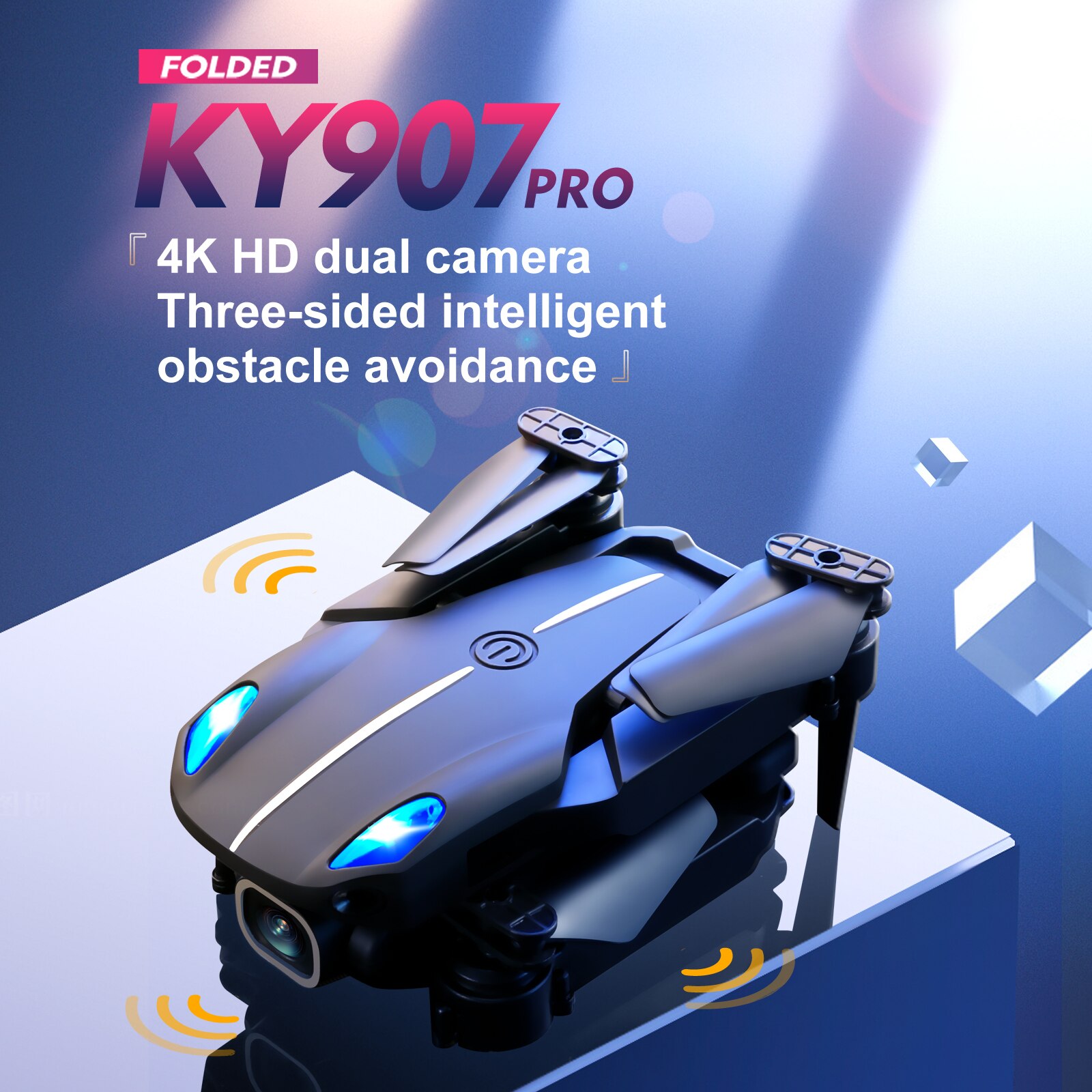  PRO Mini Drone 4K HD Professional Camera WIFI FPV Obstacle Avoidance Foldable 
