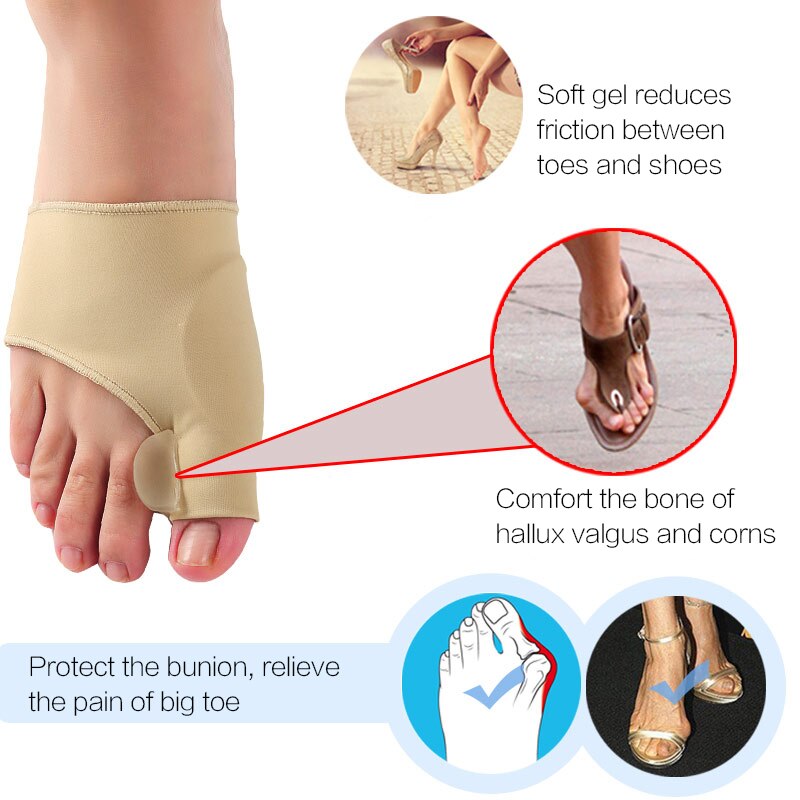 Toe Separator Hallux Valgus Bunion Corrector 