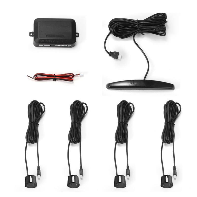 Car Led Parking Sensor Auto Car Detector Display Reverse Backup System With 4 Sensors Car Led Parking Sensor Auto Car Detector Display Reverse Backup System With 4 Sensors