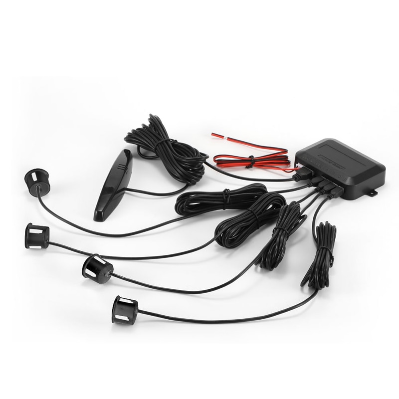 Car Led Parking Sensor Auto Car Detector Display Reverse Backup System With 4 Sensors Car Led Parking Sensor Auto Car Detector Display Reverse Backup System With 4 Sensors
