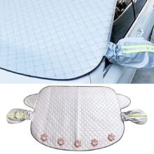 NEW Winter Car Windshield Cover 4-Layer Magnetic Sun Shade Snow Frost Ice Cover Protector with Reflective Strip for Car SUV MPV NEW Winter Car Windshield Cover 4-Layer Magnetic Sun Shade Snow Frost Ice Cover Protector with Reflective Strip for Car SUV MPV