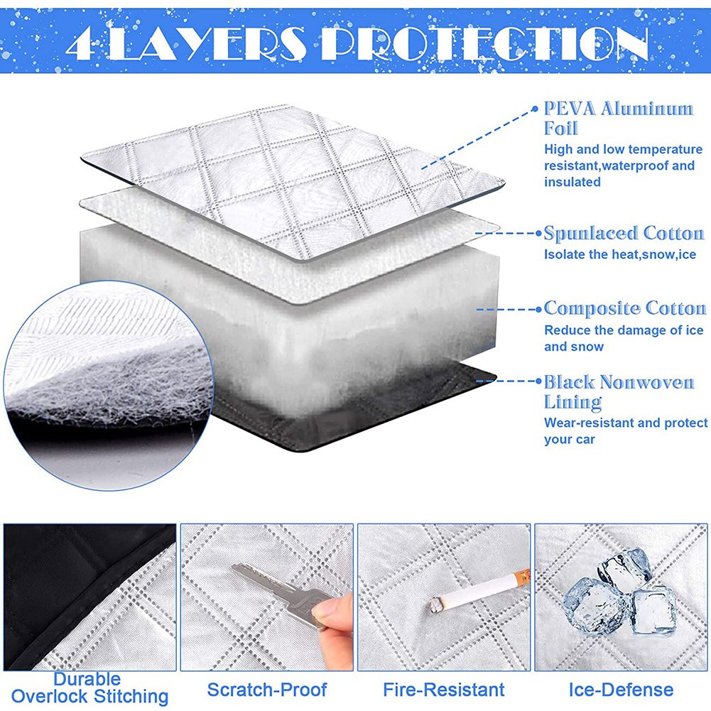 NEW Winter Car Windshield Cover NEW Winter Car Windshield Cover