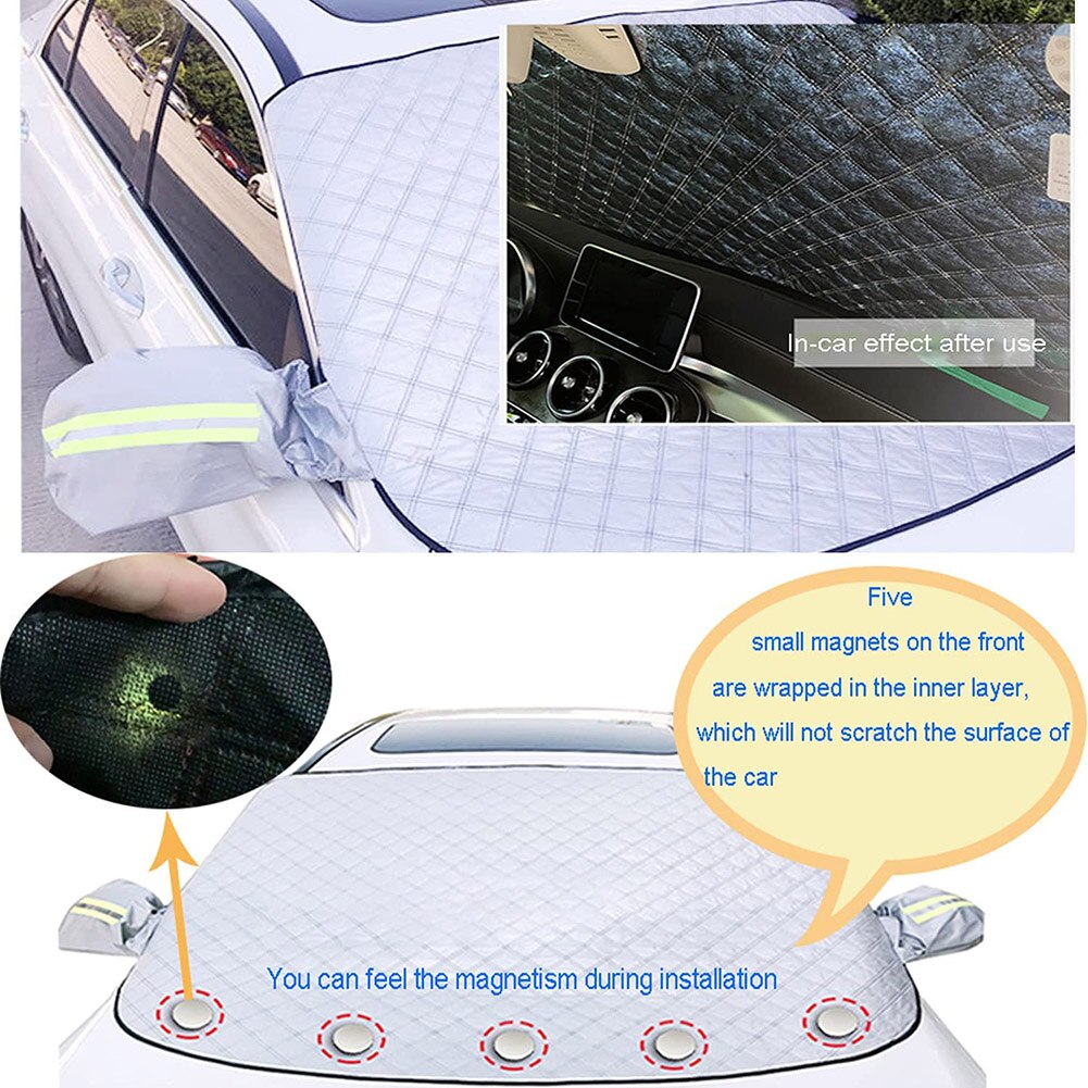 NEW Winter Car Windshield Cover NEW Winter Car Windshield Cover