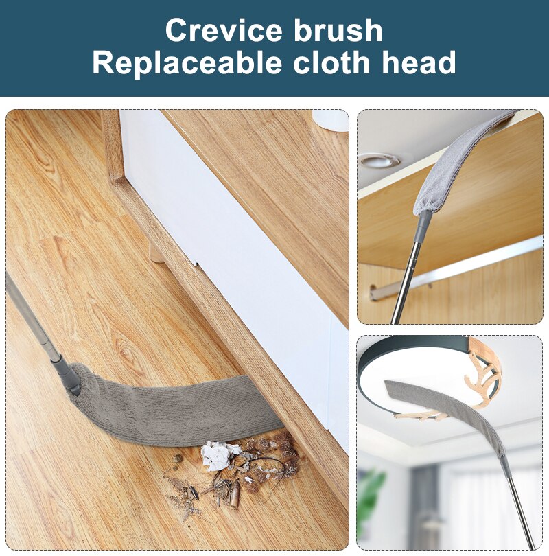 Dust Cleaning Brush Set Telescopic Microfiber Dust Removal Dusters Bendable Dust Brush For Car Furniture Household Cleaning