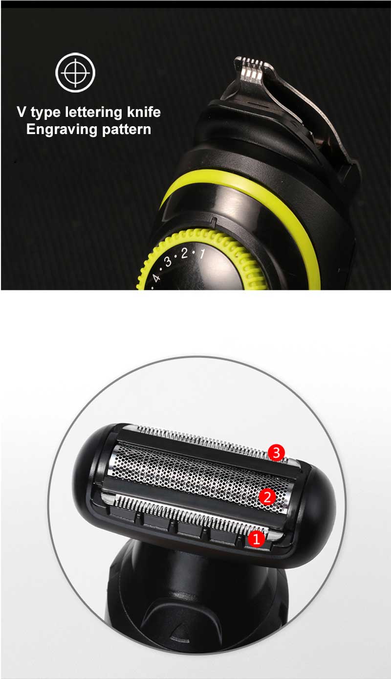 Multifunction Hair Clipper Professional Hair Trimmer Electric Nose Beard Trimmer Razor 5 in 1 Hair Cutting Machine Trimer Cutter