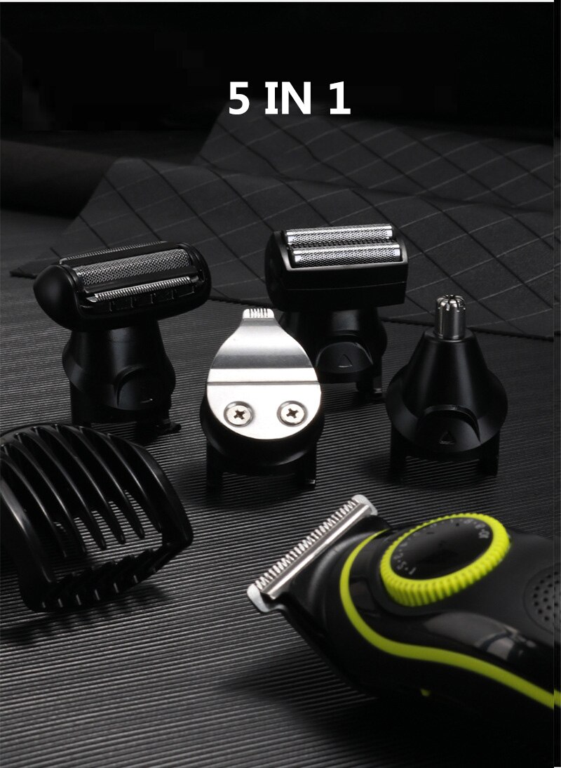 Multifunction Hair Clipper Professional Hair Trimmer Electric Nose Beard Trimmer Razor 5 in 1 Hair Cutting Machine Trimer Cutter