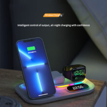 2022 30W 4 in 1 Wireless Chargers For iPhone 13 12 11Pro Max Fast Charging Dock Station For Apple Watch 7 6/Airpods Pro Charger 2022 30W 4 in 1 Wireless Chargers For iPhone 13 12 11Pro Max Fast Charging Dock Station For Apple Watch 7 6/Airpods Pro Charger